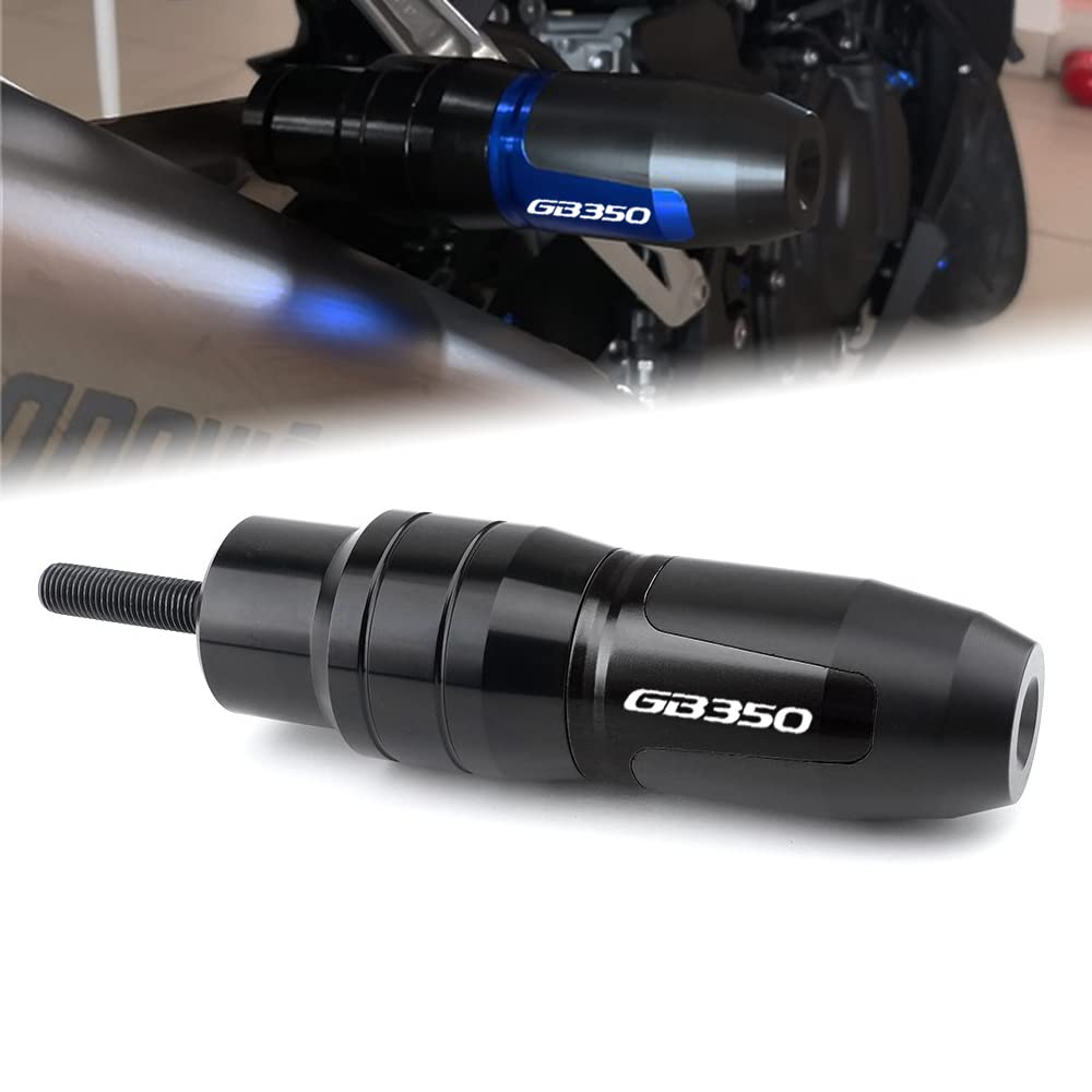 

Nilnax Motorcycle CNC Accessories Drop Protection Exhaust Slider Anti-Collision Pad for Honda GB350 GB350S 2020 2021 Black