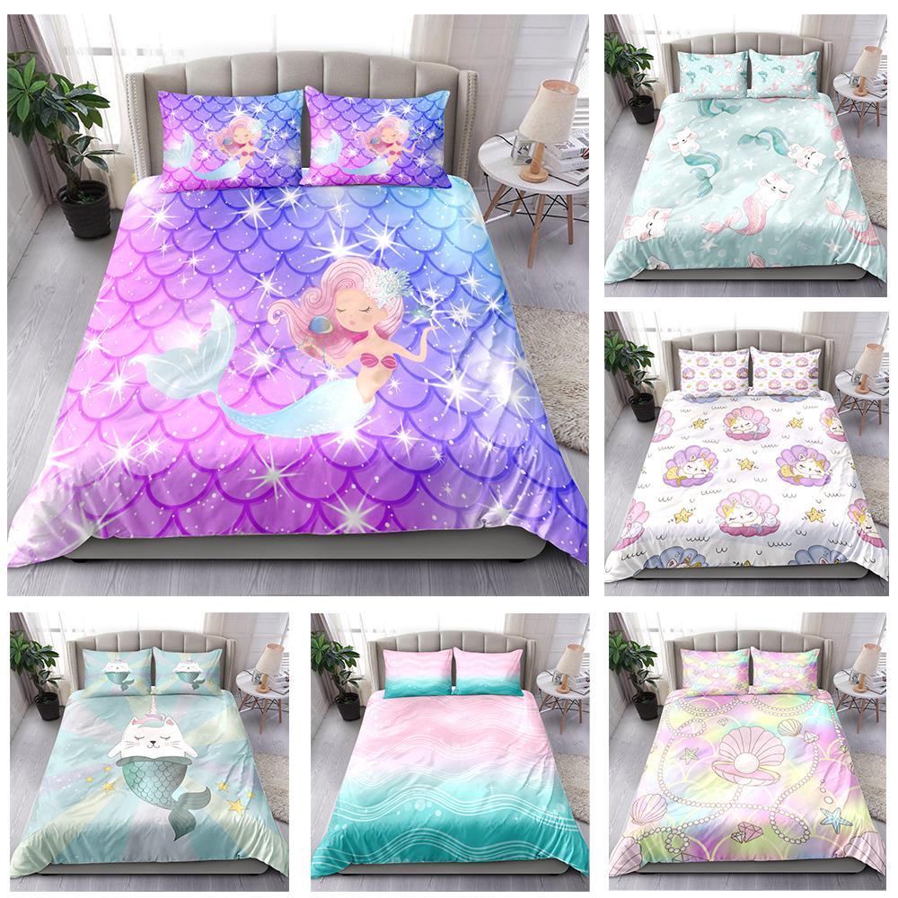 

Пододеяльник и наволочка серии Dream Sea Mermaid