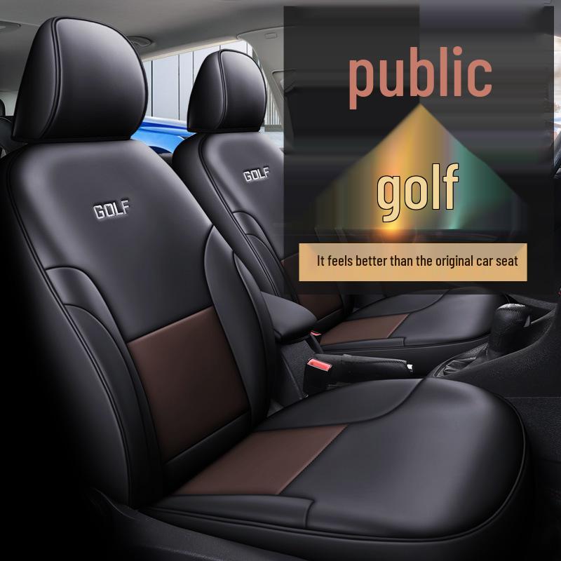 NT Custom Leather Seat Cover for Volkswagen Golf - Sporty, Stylish, All-Season Fit