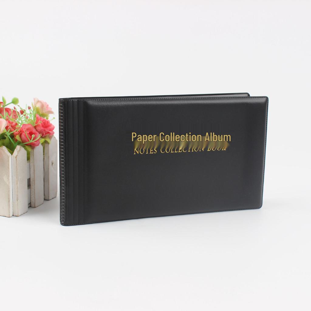 30-Page Album for Banknotes, Commemorative Coins, and Ancient Coins Storage
