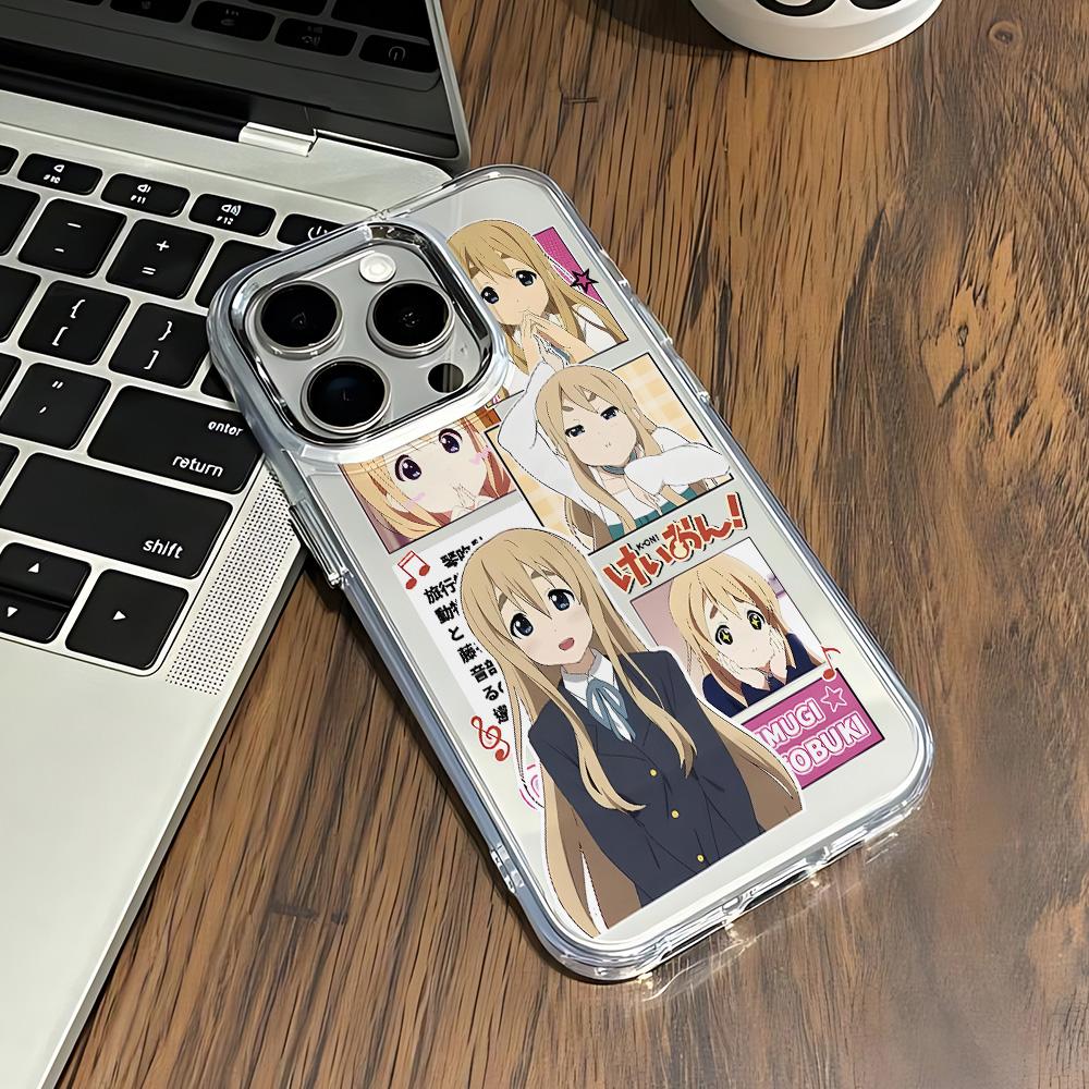

Anime Y2k K-K-ON Cute Phone Case for Xiaomi Redmi Note A5 A3 15 14 13 14c 13c 12 11 12s 12c 10c 10 9 Pro Plus 4G 5G Transparent Redmi Note 13 5G