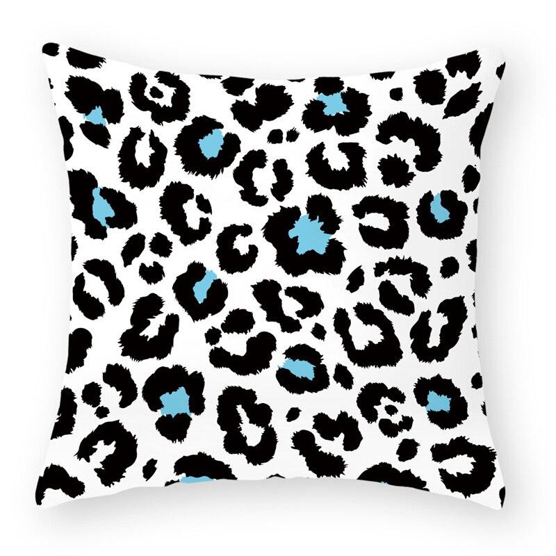 leopard print throw pillow