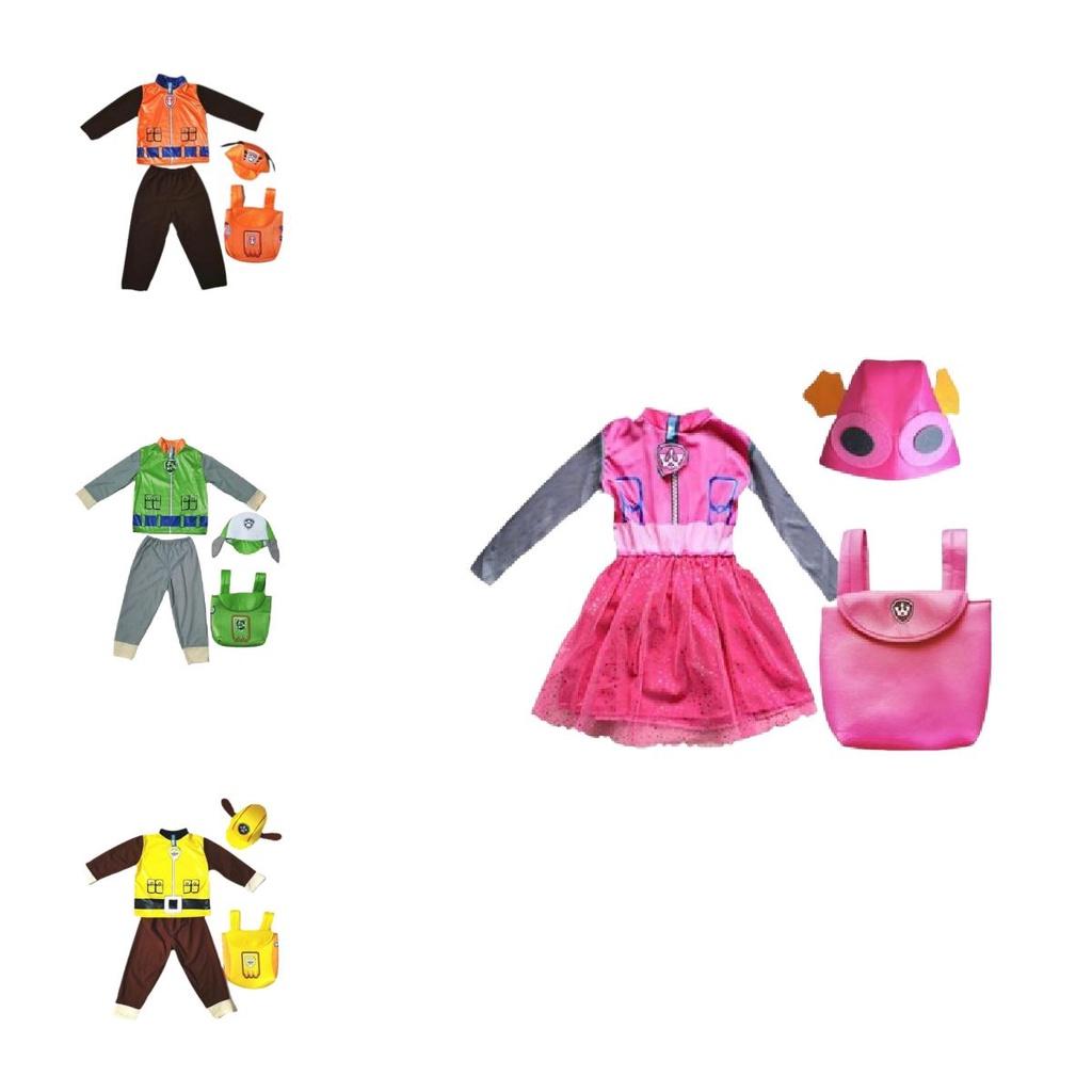 Halloween Costume Paw Patrol Cosplay Children's Performance Stage Costume Furry Archie Dog Patrol