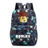 Roblex Spiel Merchandise Sternenhimmel Herren und Damen Rucksack Computertasche High School Schüler Schultasche