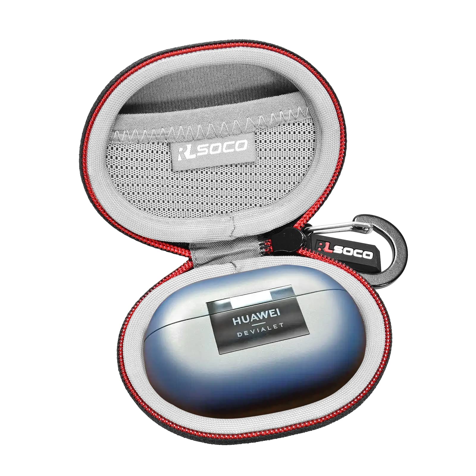 

Чехол RLSOCO совместим с беспроводными наушниками Bluetooth HUAWEI FreeBuds Pro 2 3/2 +/ /1 (черный) чёрный