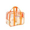 Large Capacity Transparent Cosmetic Bag PVC Outdoor Sports Bag Fashion Swimming Storage Bag  Sports