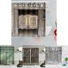 Waterproof Mildewproof 3d Print Rustic Wood Shower Curtain Set Ideal For Any Bathroom