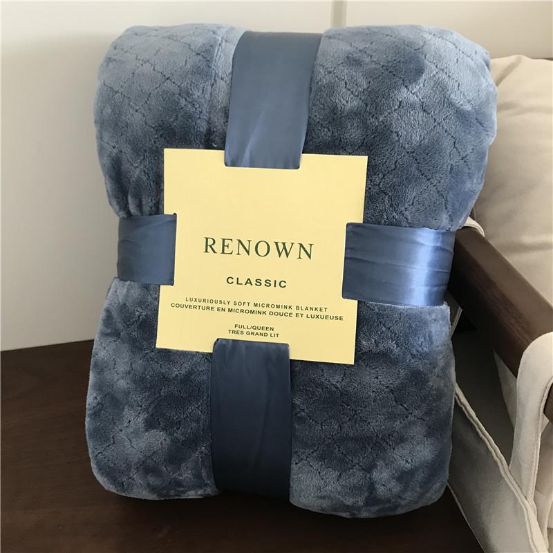 Customized Flannel Blankets for Autumn and Winter Coral Fleece Blankets In Stock Plush Blankets In Gift Boxes and Small Blankets