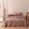 Luxe Drie-Laags Katoenen Gaas Jacquard Plaid – Ademend Multifunctioneel Dekbed voor Zomer, Moeder en Baby.
