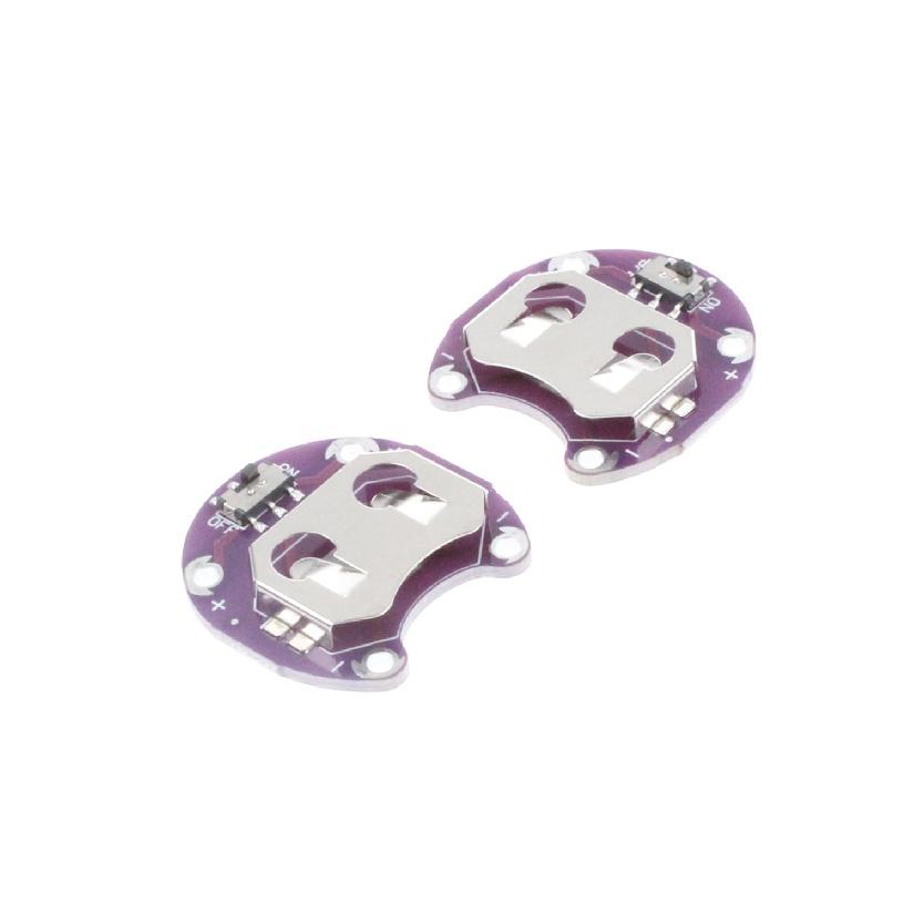 NOYITO Lilypad Coin Cell Battery Holder CR2032 Battery Mount Lily pad Module (Pack of 2)