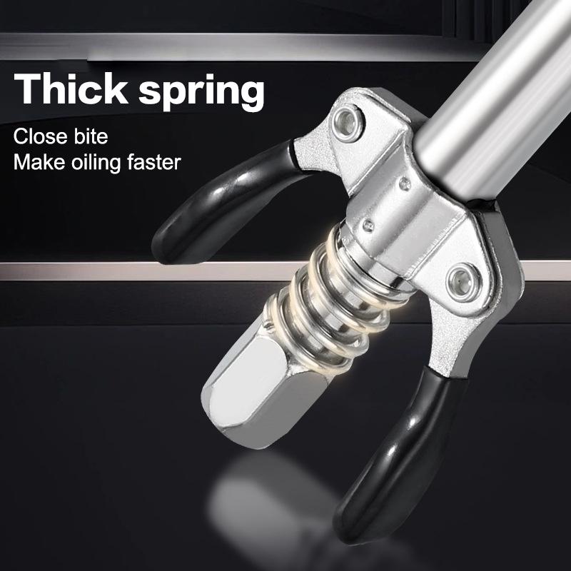 Grease Coupler 10000 Psi Npti/8 Oil Pump Quick Release Grease Tip Tool Car Syringe Lubricant Tip Grease Nozzle For Repair