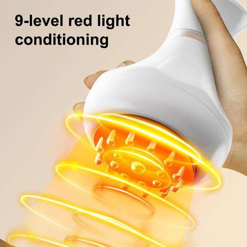 Electric  Massager Warm Moxibustion Guasha Tool Wireless  Compress Body Scraping Physiotherapy Back Face Massage