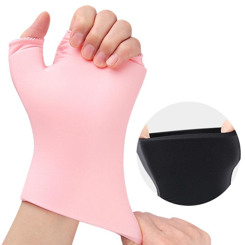Wrist Thumb Support Gloves For Sports Injuries Cold Ice Heat Therapy Gel Wrist Support Compression Hand Mitten 1PC