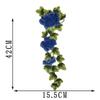 DIY Handmade Embroidery Floral Leaves Appliques Polyester Fiber Floral Patches  Wedding Decoration