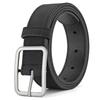 Retro Simple Pu Waist Belt With Alloy Pin Closure For Streetwear Daily And