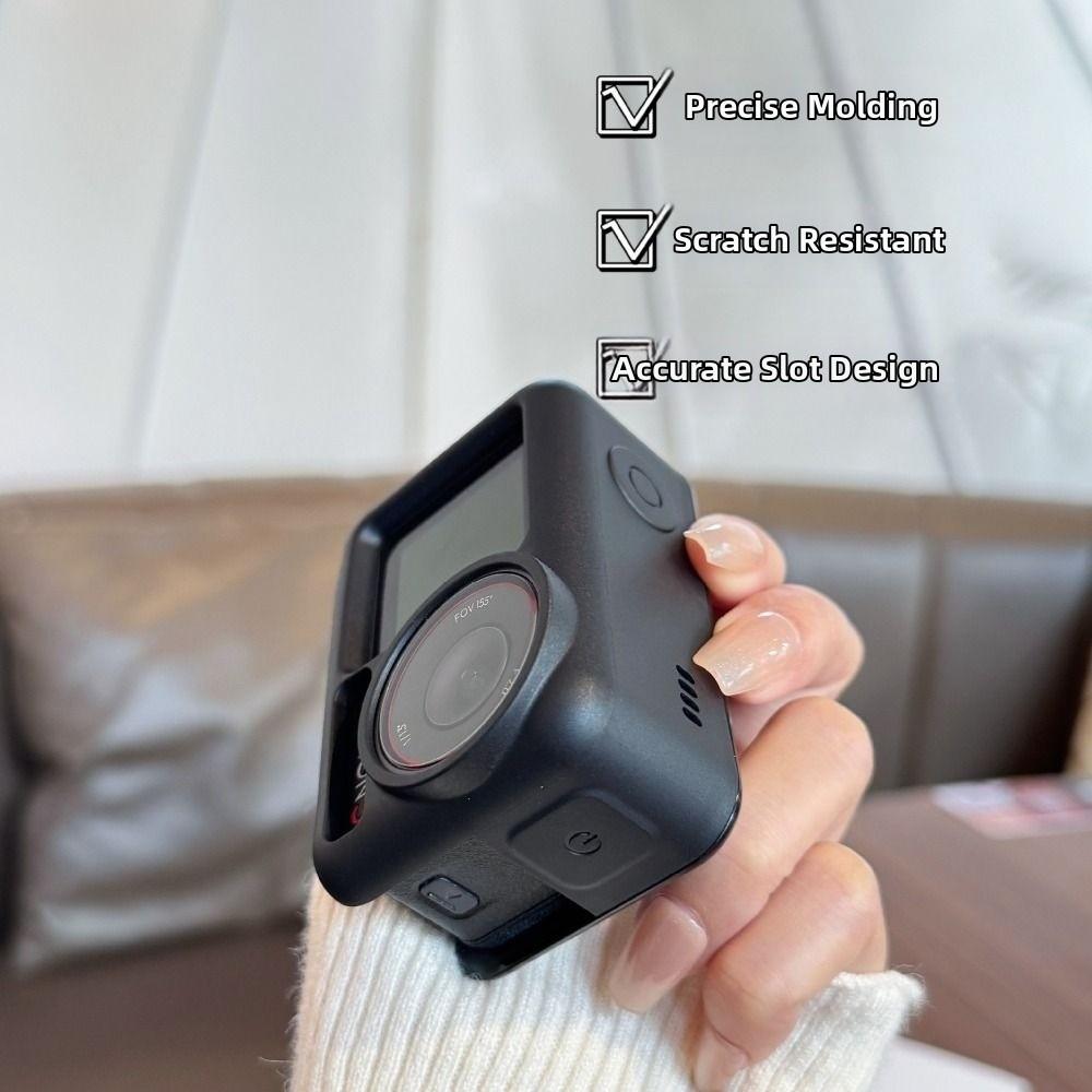 Anti-scratch TPU Case Shockproof Soft Shell Protective Cover for DJI Osmo Action 5 Pro Accessories