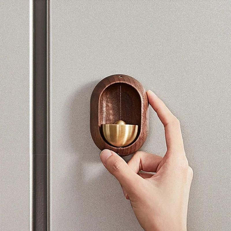 Wooden Door Bell Japanese Wind Chimes Bird Door Bell Wireless Doorbell for Home Entrance Reminder Wind Bells Vintage Decor