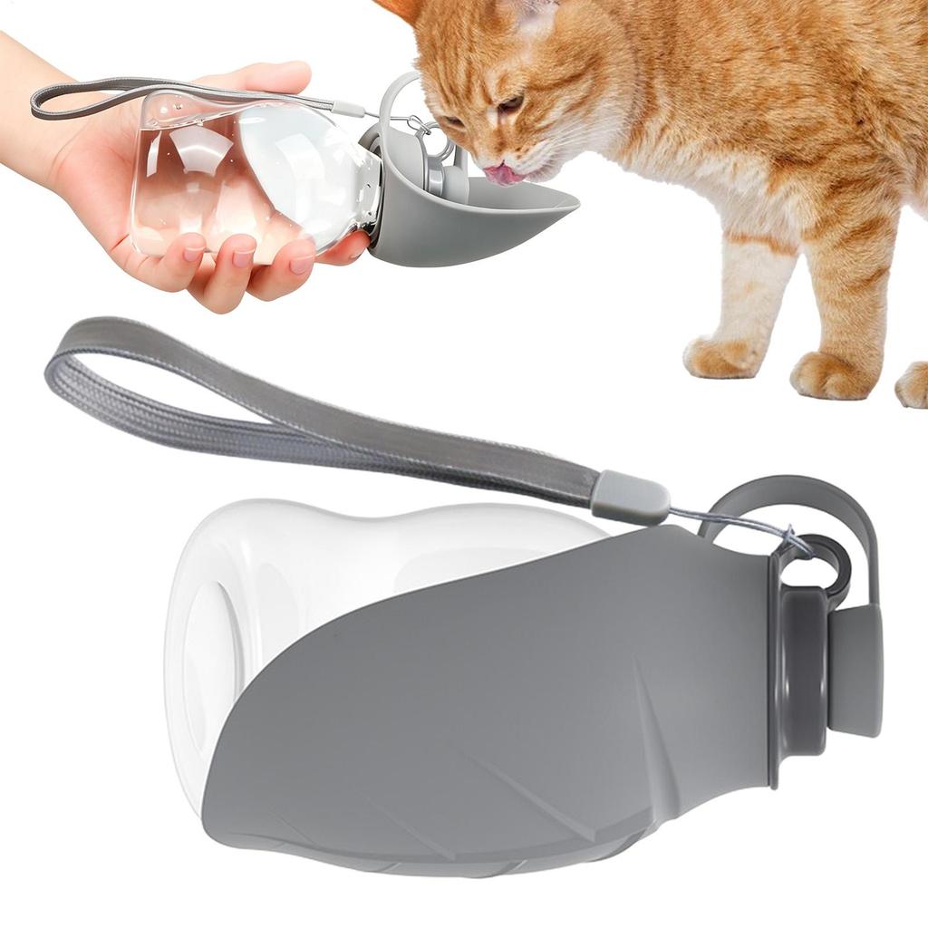Dog Water Bottle Travel Portable Water Dispenser Leak Proof Foldable Cup Water Dispenser for Walking Hiking Outdoor Beach