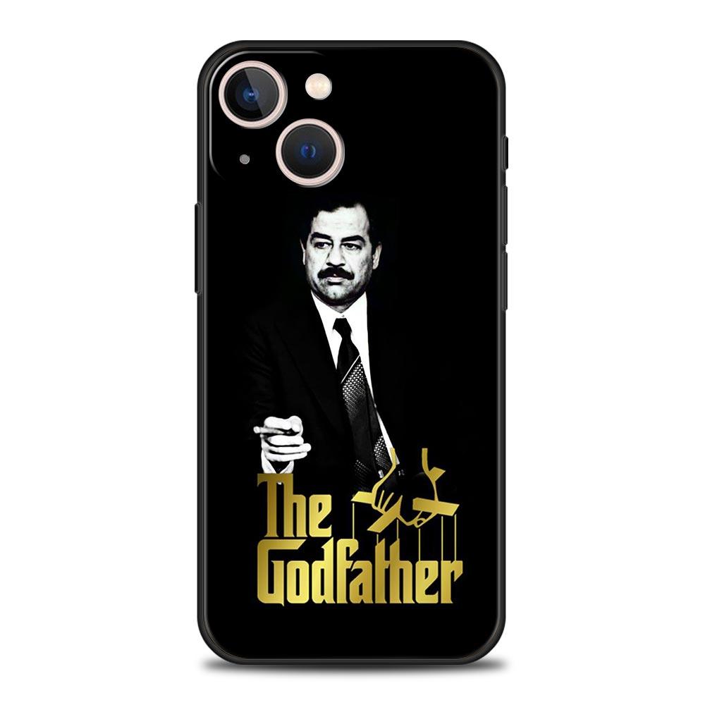 Saddam Hussein Iraq Flag For iPhone 11 12 13 15 16 14 Pro Max Phone CaX XR XS 7 8 Plus 2020 Black Soft Silicone Cover Funda