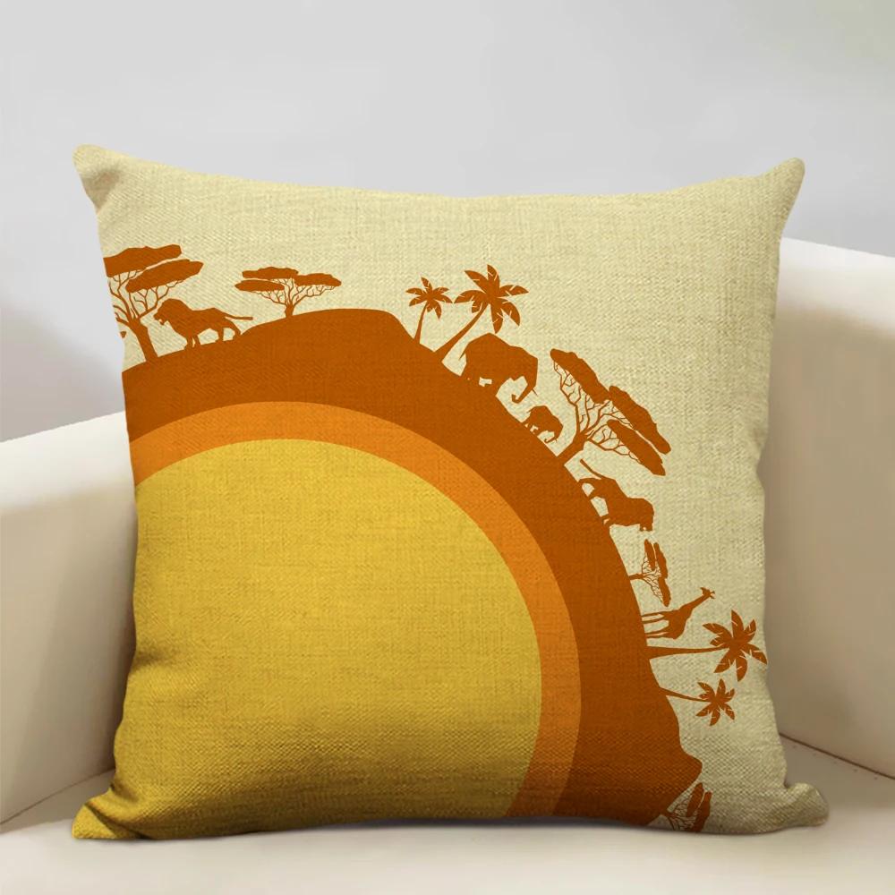 Ethnic Tribe Decorative Throw Pillow Case African Pattern Cushion Cover Home Sofa Decor Pillowcase Universal in All Seasons