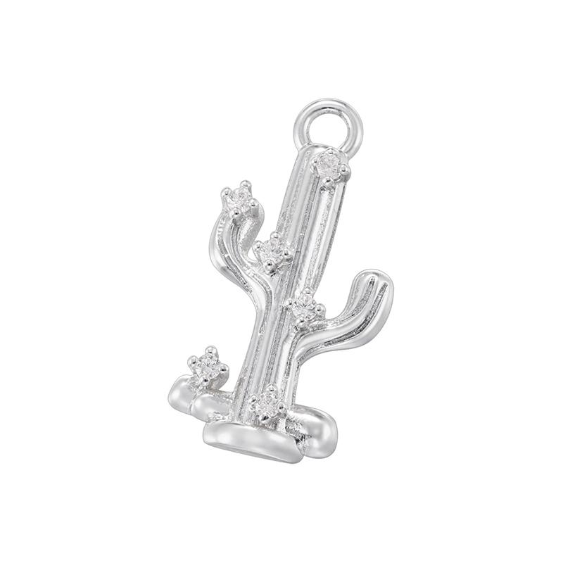 ZHUKOI Western Cowboy Desert Metal Pendant Golden Plated with CZ Stone Jewelry Accessories :VD1757-VD1765