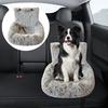 Dog Car Seat Soft Washable Pet Booster Car Seat with Safety Leash Plush Velvet Puppy Car Travel Carrier Bed for Small Medium Large Dogs