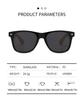 Retro Polaryzacyjne Okulary Bambusowe z Bambusowymi Zausznikami Mao - Unisex Styl Europejski i Amerykański