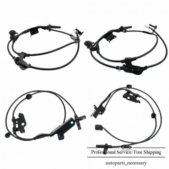 4x ABS Wheel Speed Sensor Front & Rear Right+Left Set For Toyota RAV4 2006-2012