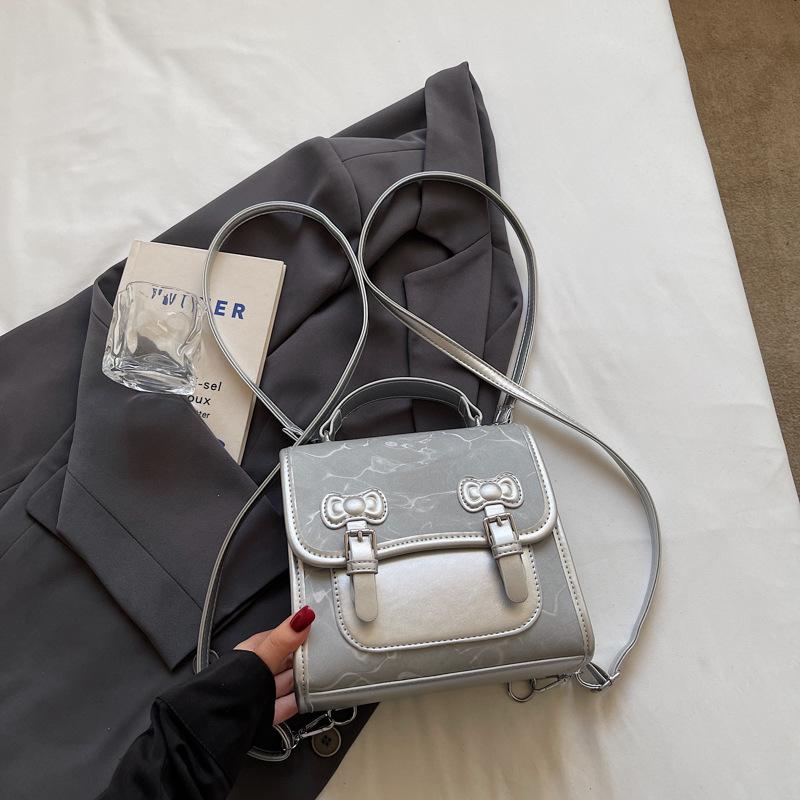 

Рюкзак в стиле колледжа, женский новый модный осенне-зимний рюкзак, универсальный школьный рюкзак, портативная маленькая квадратная сумка