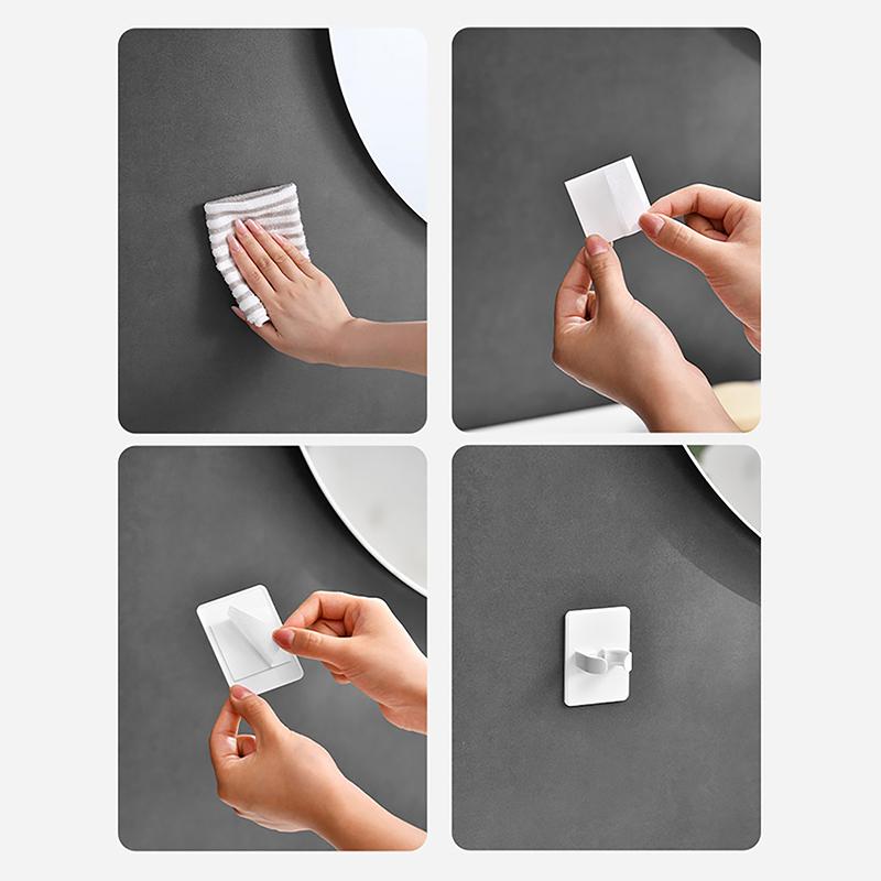 Kammhalter fürs Badezimmer, zum Aufhängen an der Wand, Aufbewahrungsregal für Kämme, Haarspangen-Organizer, Luftkissen-Kammhalter, kreatives Kammregal aus Kunststoff