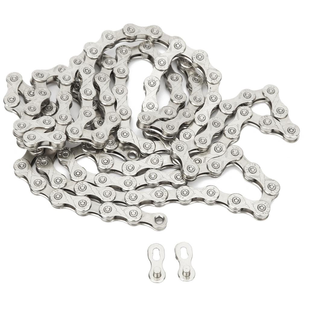 F10 Mountain Road Folding Bike Chain Steel 10 Speed Adjustable Cycle Bicycle Accessories