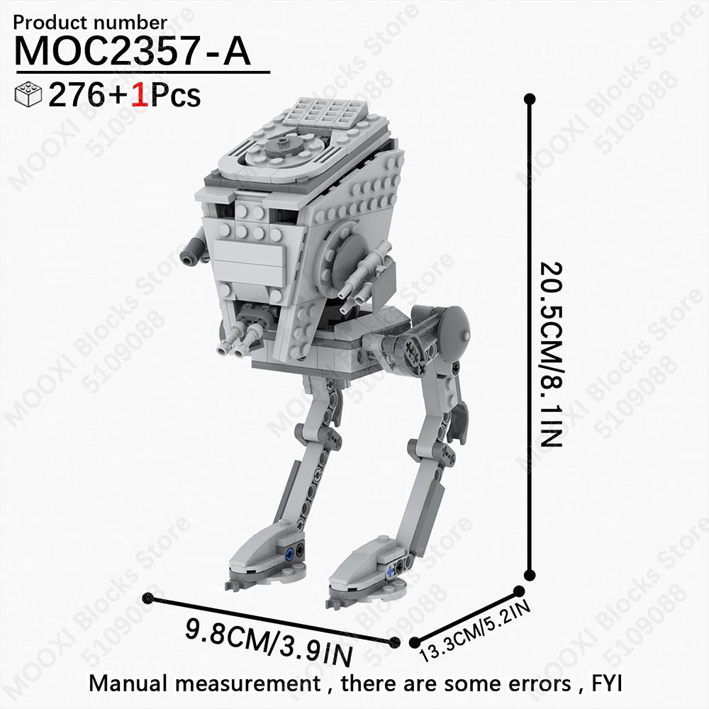 MOOXI MOC Space Wars Movie Robot Soldier Fighter Tank Weapons Battle Scene Models Bricks Building Blocks Figures Toys Kids Gifts
