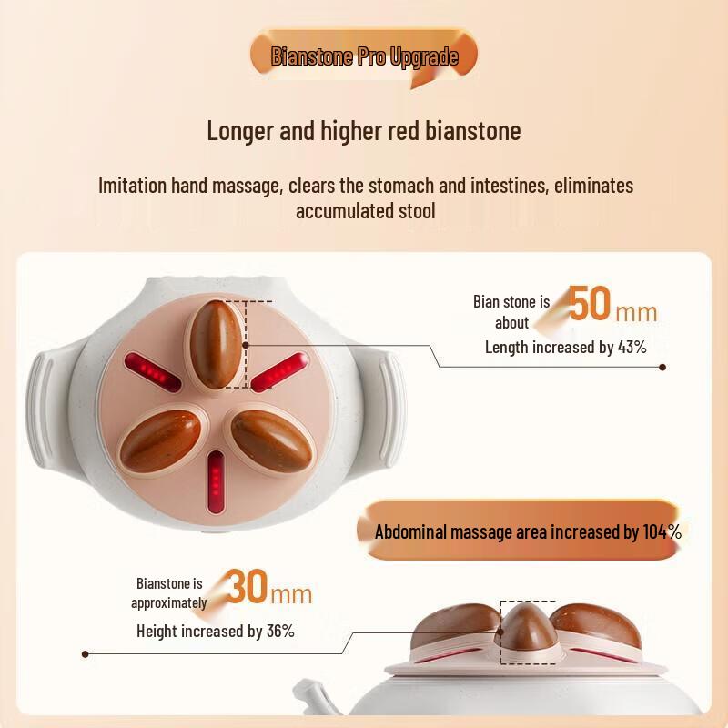 Ke Ai Yuan Su Xiao Xuan Hu Bianstone Abdominal Massager CN Plug (adapter Included)