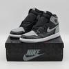 555088-036 Nike 1 High OG Rebellionaire Black White Particle Grey