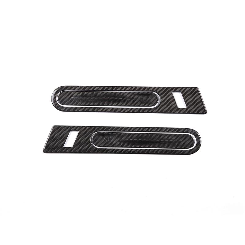 For Nissan GTR R35 2008-2016 Real Carbon Fiber Car Door Outer Handle Decorative Sticker Car Accessories
