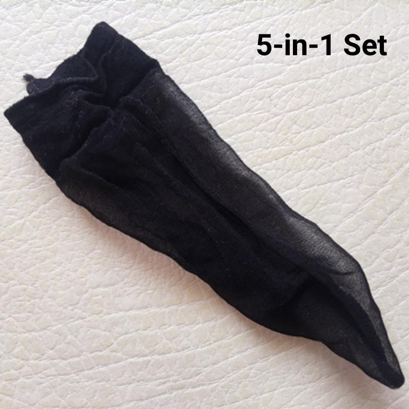 Male Masturbator Men's Sexy Micro Gay Penis Cover See Through Stockings Sheath Gay Underwear Backless Breathable Mesh Penis Pouch