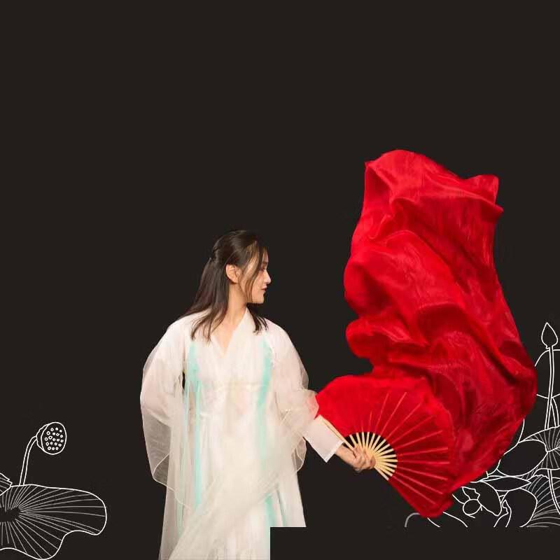 WEZHO Classical Yangko Dance Silk Fan