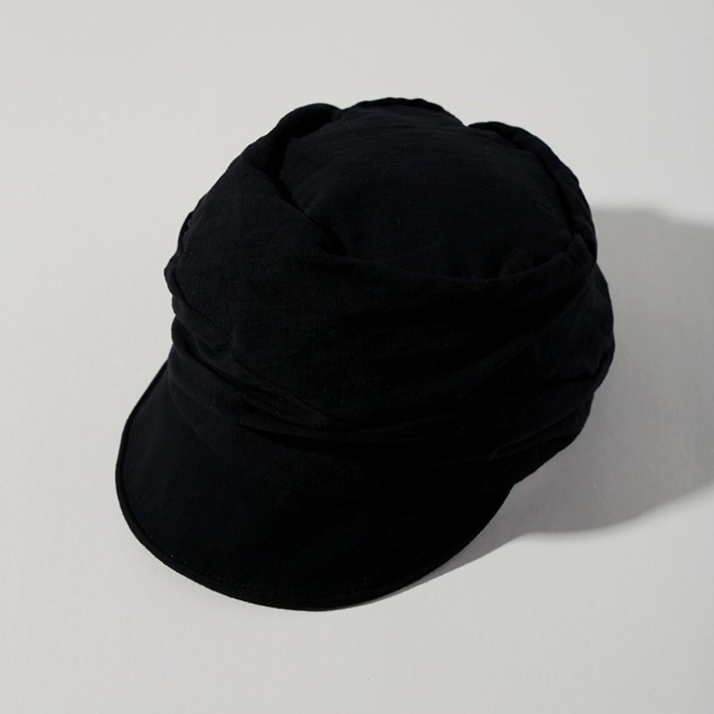 Japanese Linen Berets Classic Peaked Caps Fashion Newsboy Hats Female