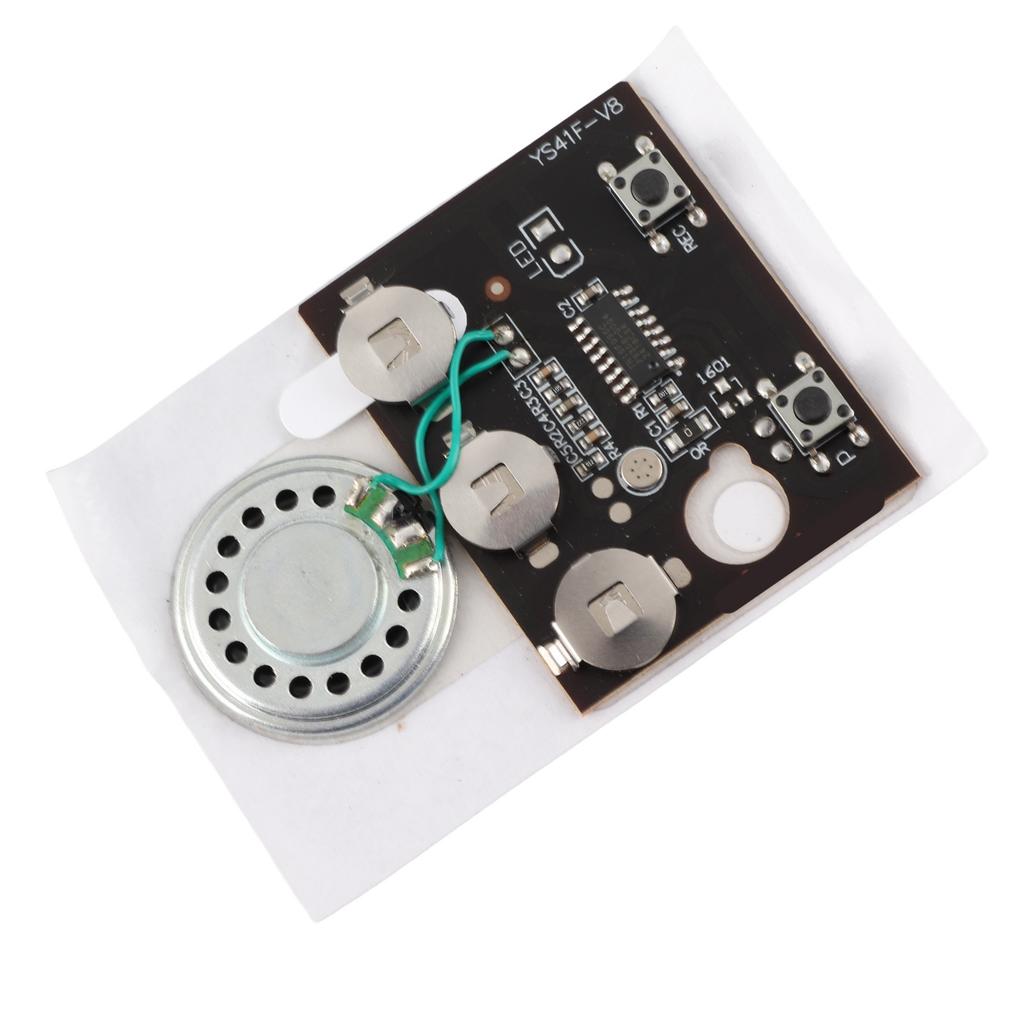 27s Recordable Music Sound Voice Module Chip 0.5W with Button Battery