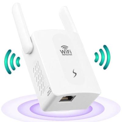 Wzmacniacz Wi-Fi 300 Mbps Wzmacniacz Wi-Fi 2,4 GHz Łatwa Konfiguracja Zasięg 200m²