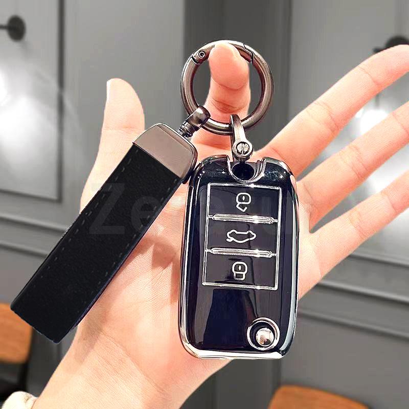 Tpu Car Key Caps Holder For Roewe Rx5 Mg3 Mg5 Mg6 Mg7 Gs 350 360 750 W5 Mg Zs Gt Car Keyless Case Cover Key Bag Accessories