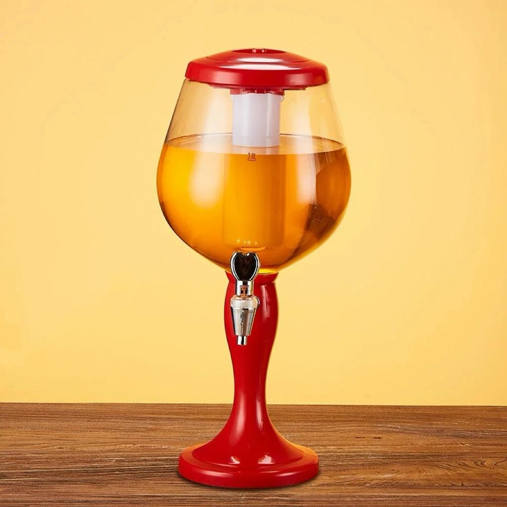 Hot sale 4L Commercial Light Emitting Diode Bar Water Dispenser Tower Automatic Beer Tower Party 3L Automatic Beer Water