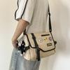 Men's Shoulder Bag Campus Student Classes Bag Women Large Capacity Crossbody Bag