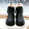 Snow Boots Women's New Winter Velvet Thickened Martin Boots Short Boots Women's Shoes Versatile Non-slip Student Cotton Shoes
