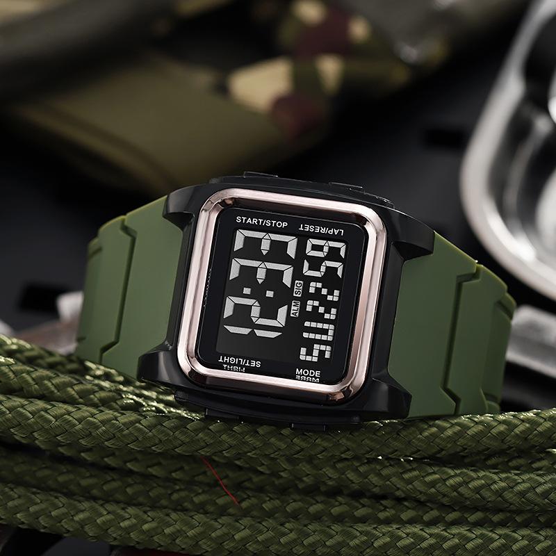 Fashion Men Sports Watch Life Waterproof Sport Watches Stopwatch Alarm Clock Luminous Luxury Electronic Wristwatch for Man Kids