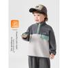 Boys' Fleece Sweatshirt Winter Clothing 2025 New Autumn and Winter Style Children's Clothing Baby Thickened Winter Polar Fleece Top