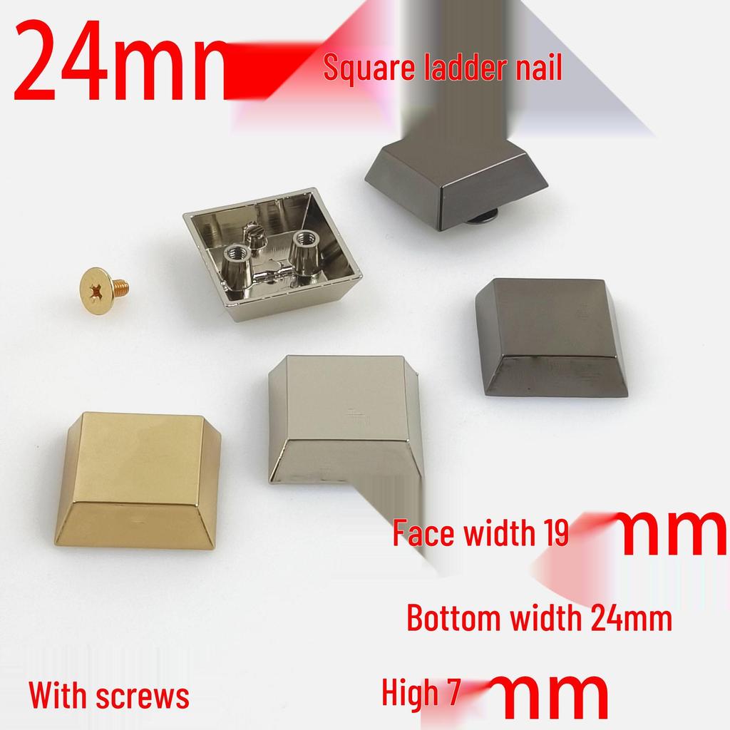 24MM Square Sofa/Table Chair Leg Pad - New Chinese Style Furniture Foot Cover