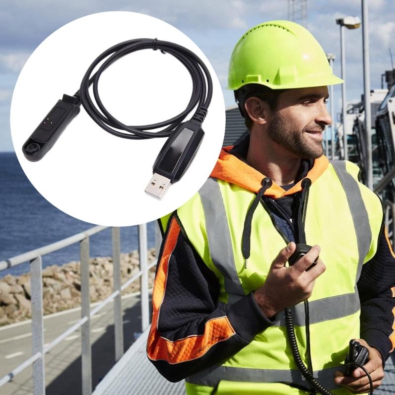 PVC Data Cable For BF-UV9R BF-A58 BF9700 Two Way Radio Frequency Programming&Parameter Configuration On Multiple Models