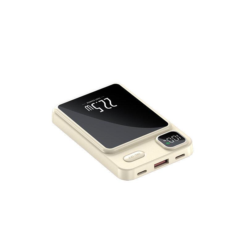 30000mAhMini Power Bank Magnetic 22.5W Super Fast Charging Qi PD20W Wireless Charger Powerbank For iPhone 15 Samsung Xiaomi