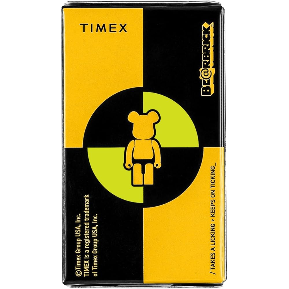 Timex BE@RBRICK 170th Anniversary TXBR100-YL Yellow Plastic Watch